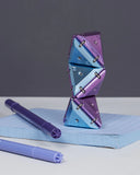Chrome Pyramid Geode