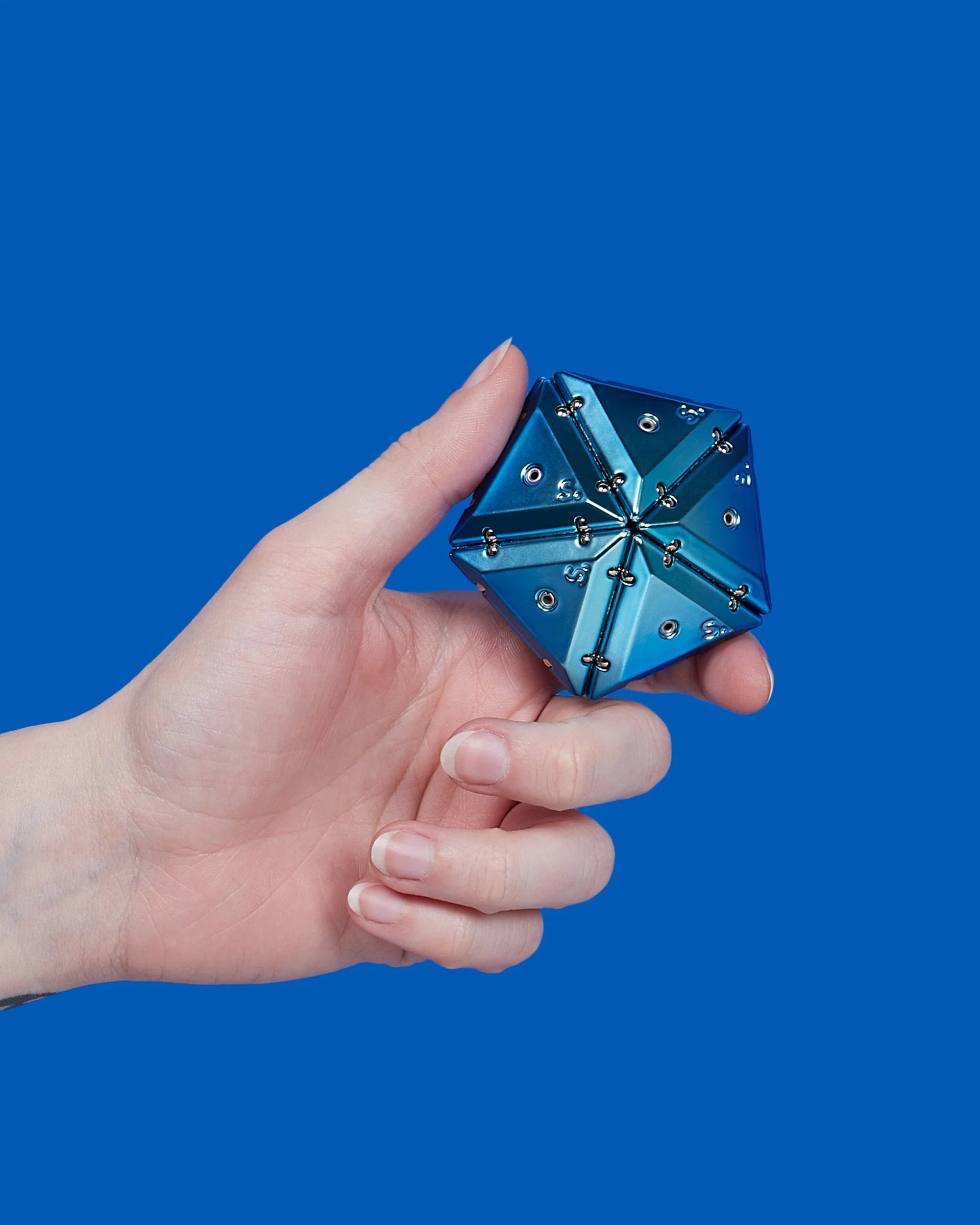Chrome Pyramid Geode