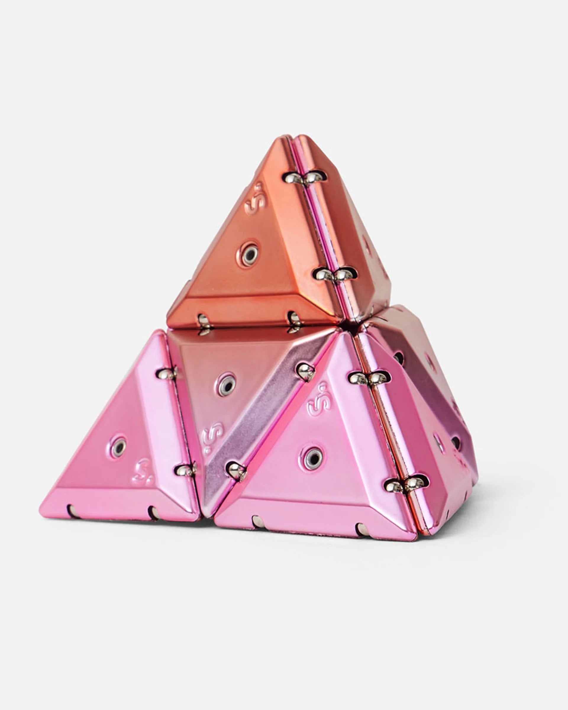 Chrome Pyramid Geode